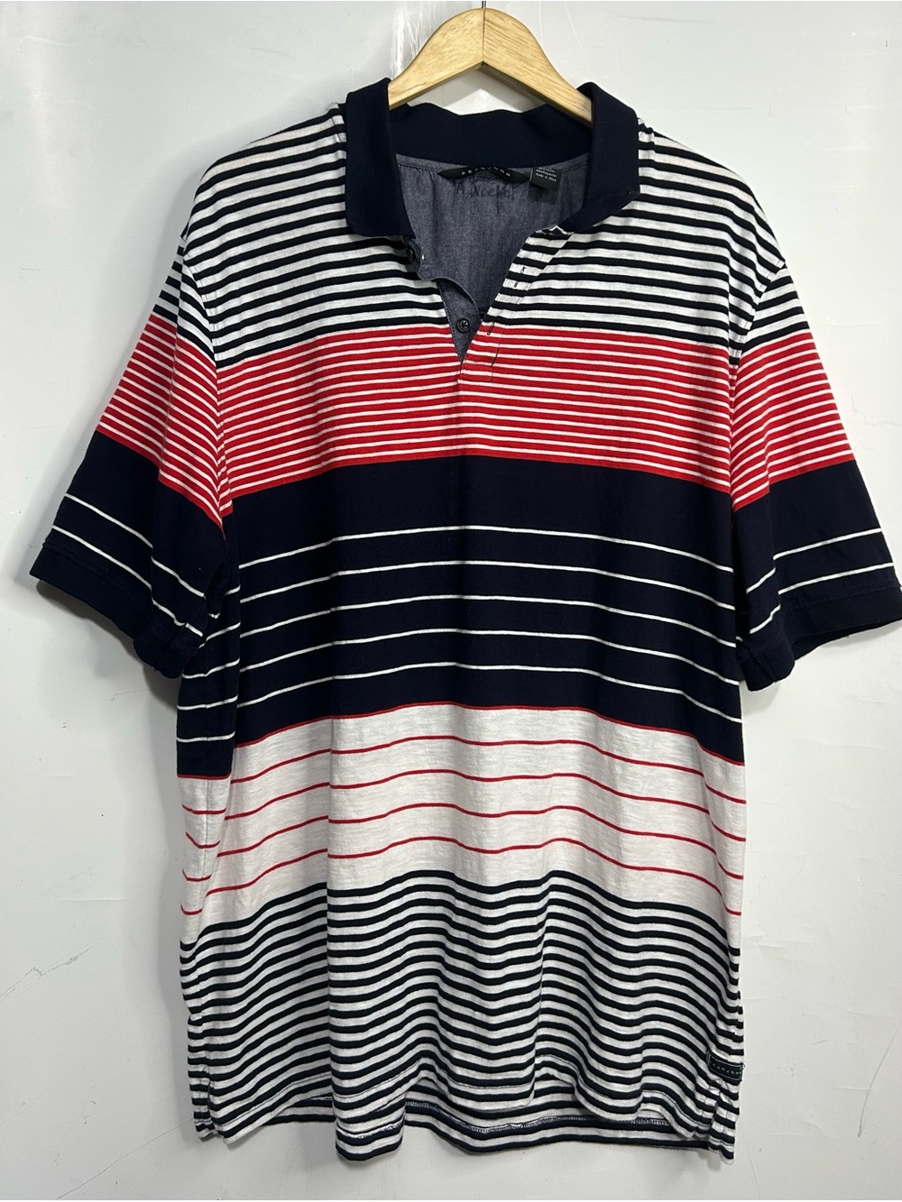 5‎ for $25🔥Sean John Striped Polo Shirt 3XL